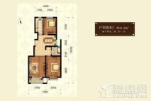 御畅园93.90两居 2室2厅1卫1厨