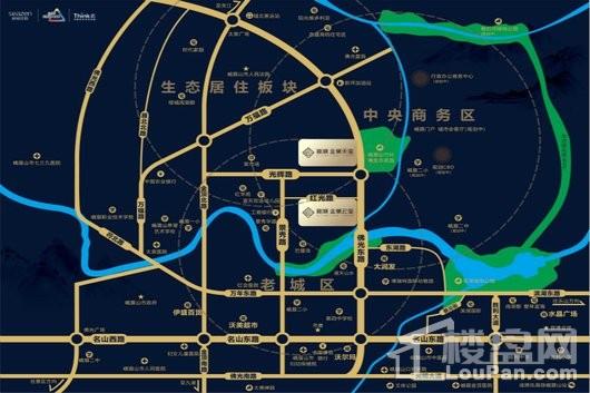 新城·金樾云玺交通图