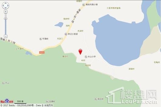 融创海棠湾电子地图