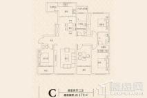 银领国际C户型 4室2厅2卫1厨