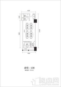 栢麗大厦108办公 1室1厅1卫1厨