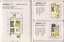 江南城联排别墅D4户型 3室3厅3卫1厨