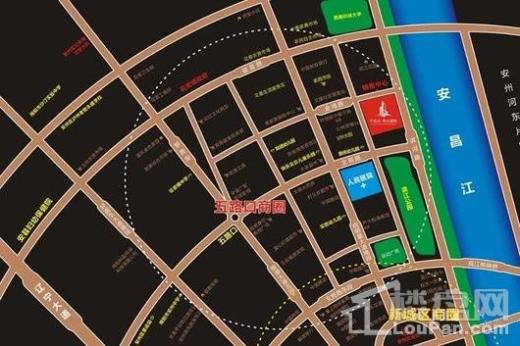 安江国际交通图