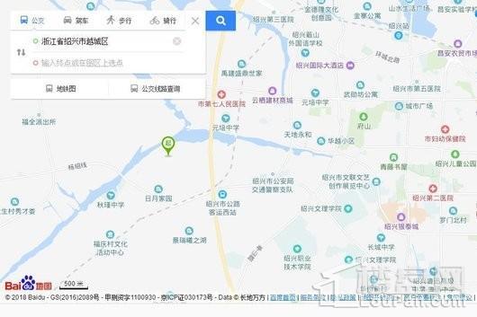鉴湖壹号院电子地图