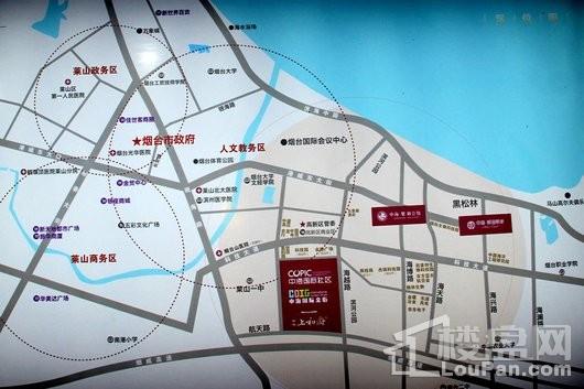 中海国际金街区位图