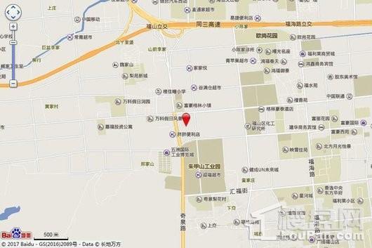 中海悦公馆商铺电子地图