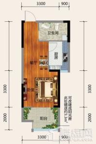 家合人家公寓A5 1室1厅1卫1厨