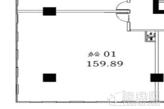 润德大厦办公01、04户 1室1厅