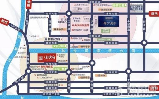 九坤锦沙澜台位置图