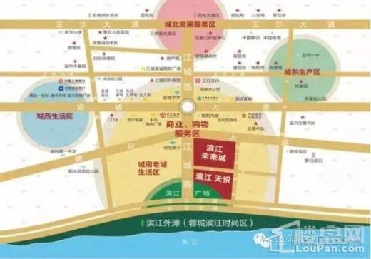 滨江未来城位置图