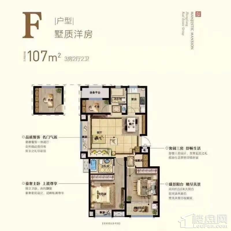  中梁百悦首府户型图