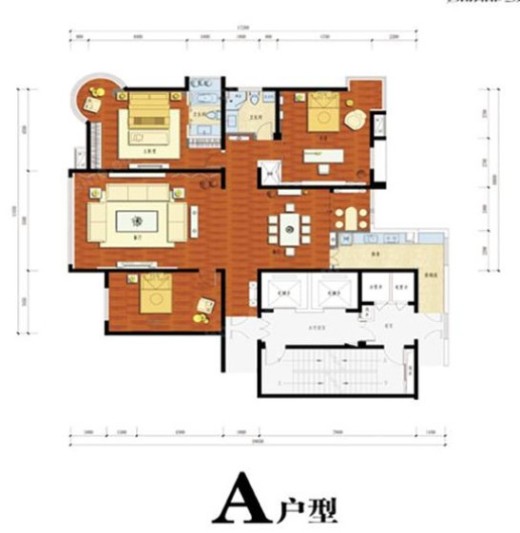 栖龙湾户型图