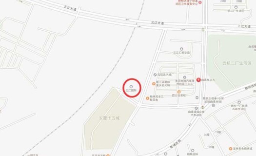 三江国际商铺位置图