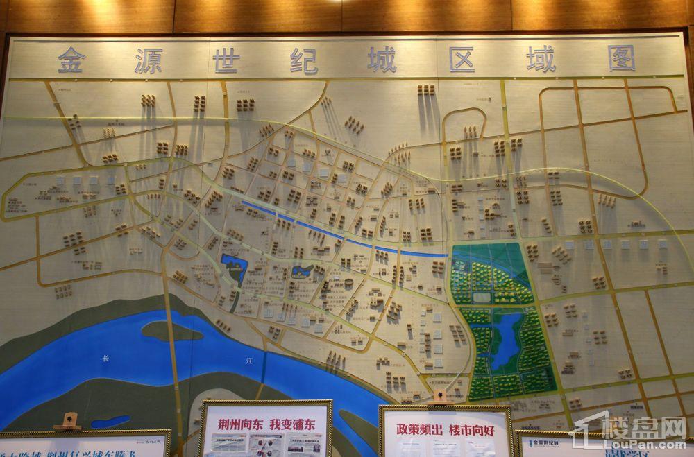 荆州金源世纪城区位交通图