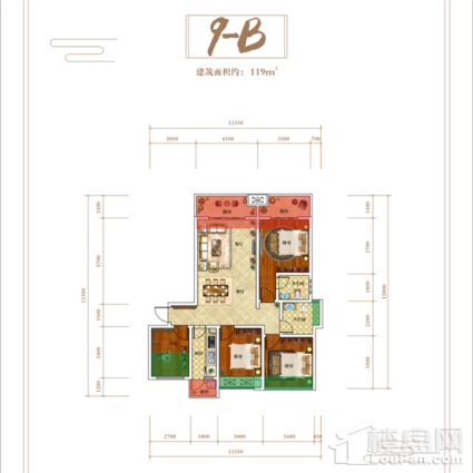 麓溪臺9-B户型