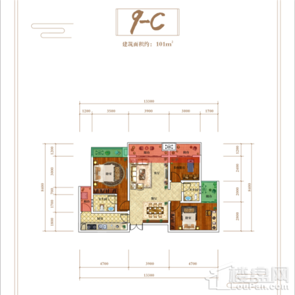 麓溪臺9-C户型