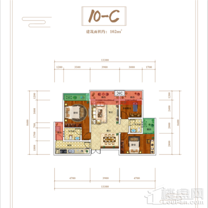 麓溪臺10-C户型