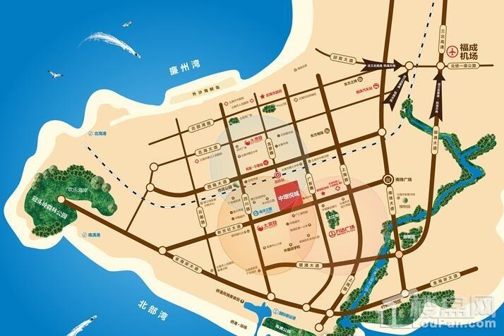 中垠悦城位置图