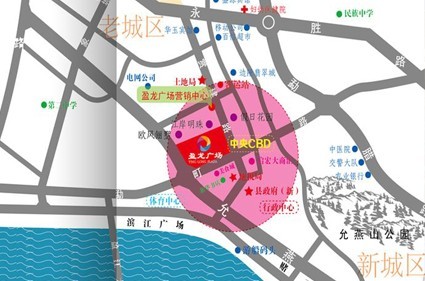 盈龙商业广场位置图