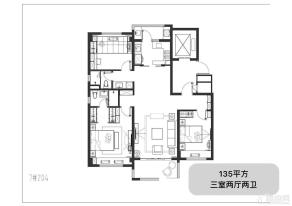 135户型