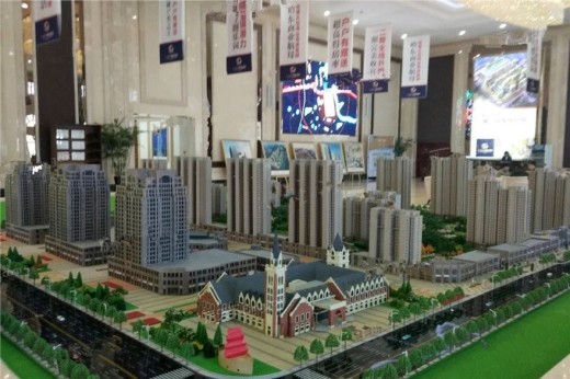 汇智五洲城实景图
