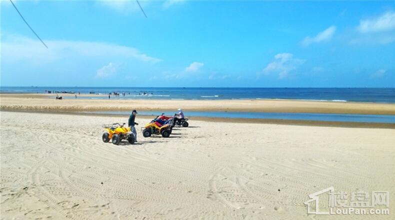 天隆三千海私人沙滩实景图