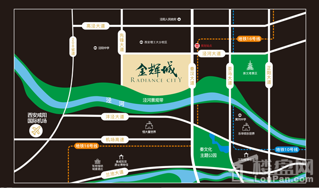 金辉城区域图