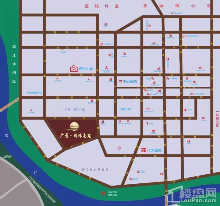 明珠南苑二期区位图