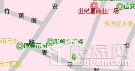 新峰住宅楼位置图