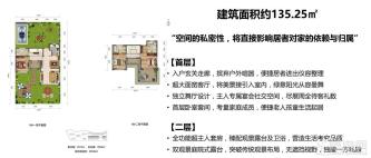 （联排别墅）18#T2户型 135.25㎡