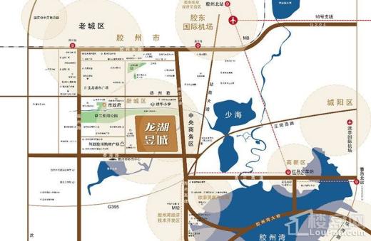 龙湖昱城位置图