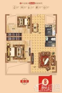 南北通透，户型设计合理，空间利用率高，空间布局合理，卧室采光充足，餐厅通风及采光较好，靠近厨房，就餐方便。卫生间为干湿分离设计，通风效果较好。