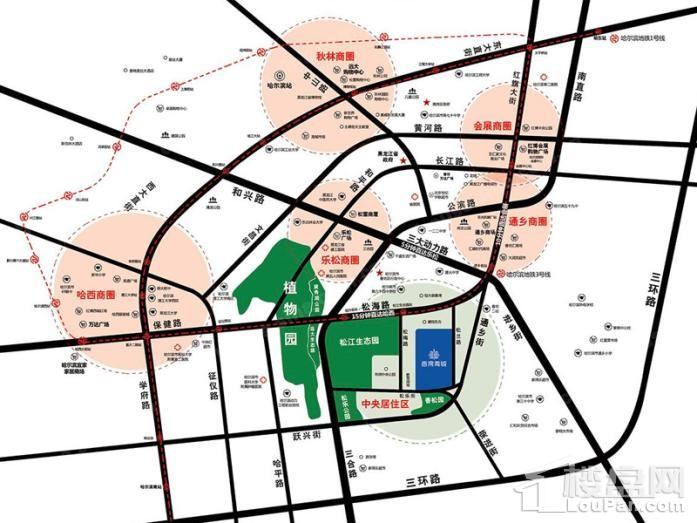  香湾青城位置图
