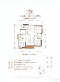 城发津枫庭苑户型图