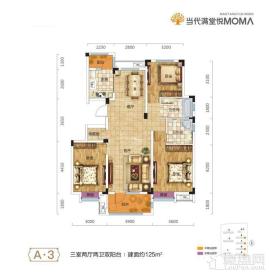 当代满堂悦ΜΟΜΛA3户型图