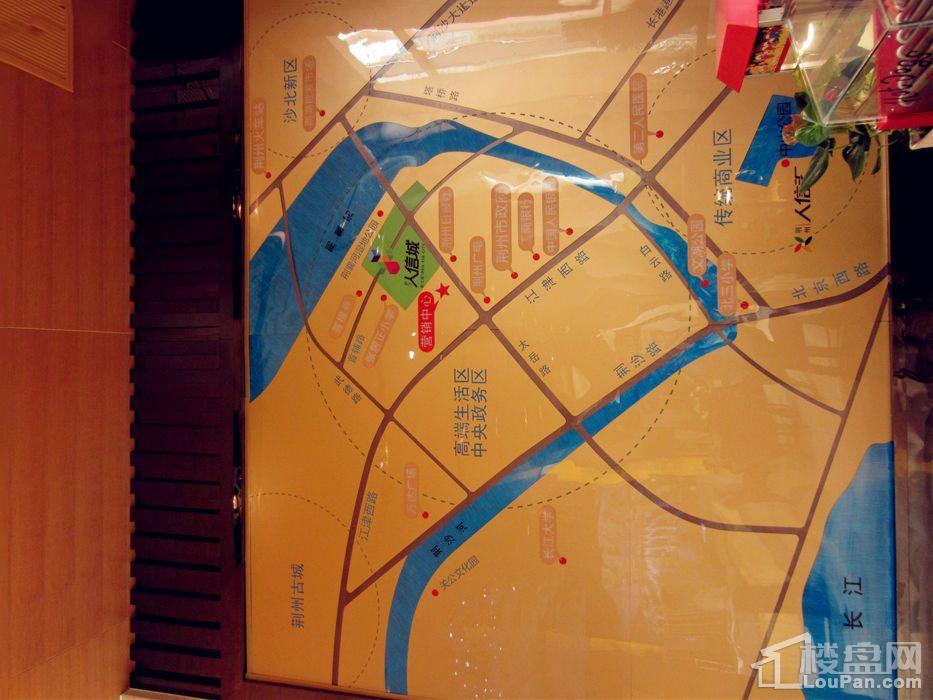荆沙人信城区位交通图