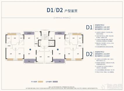 D1、D2户型