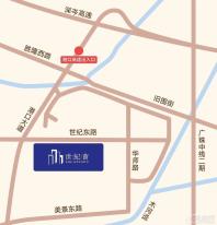 中海世纪荟高清区位交通图