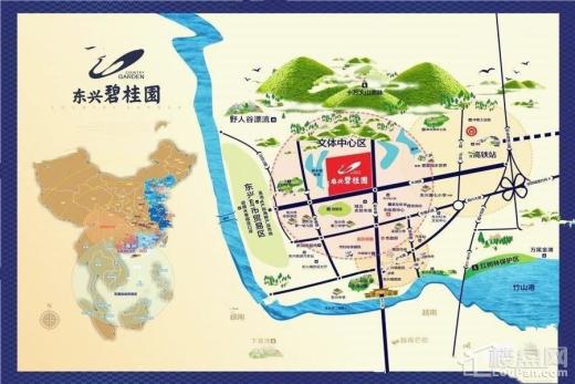东兴碧桂园位置图