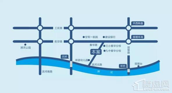 中国铁建·领秀城位置图