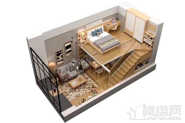 LOFT公寓户型模型