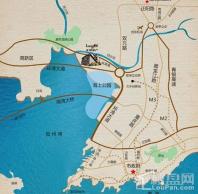 龙湖滟澜海岸区位交通图
