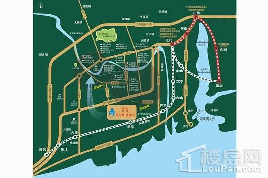 阳光城·丽景湾交通图