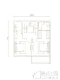 湖滨美院D户型-二楼-60.87㎡ 5室2厅4卫1厨