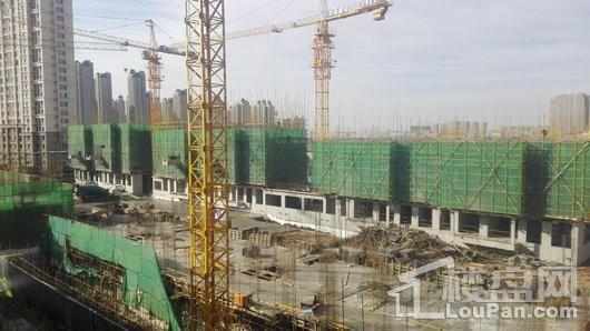 华润置地·翡翠城16-18#楼工程进度已建至地上3-4层