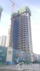 华润置地·翡翠城23#楼工程进度主体已建至第24层