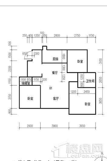 陆港小镇户型图