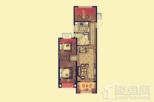 仙林印象3居室88平米 3室2厅1卫1厨