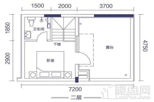 中电银河湾·小高层户型图