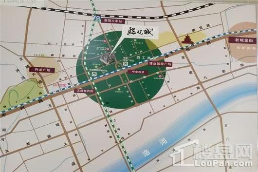 万富·熙悦城项目交通区位图